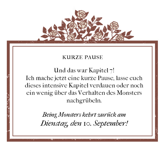 Being Monsters Buch 2 Kapitel 7 INFO Ende DE